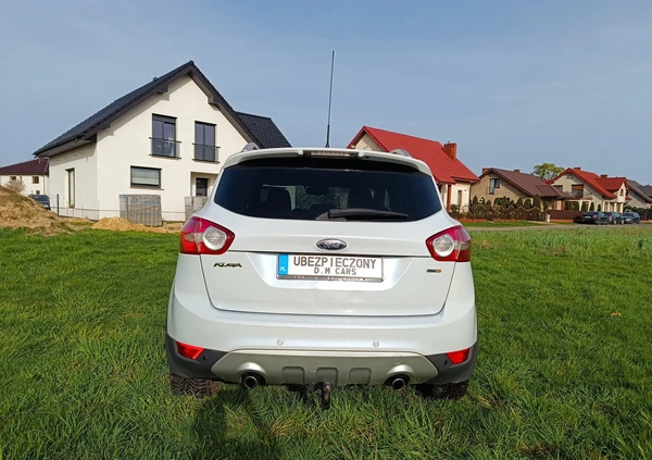 Ford Kuga cena 23500 przebieg: 256000, rok produkcji 2008 z Międzyrzecz małe 781